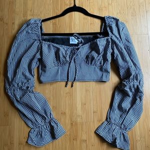 Princess Polly cropped long sleeve